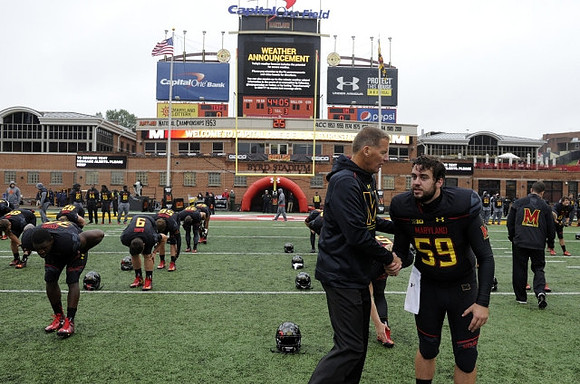 Maryland Head Coach Randy Edsall