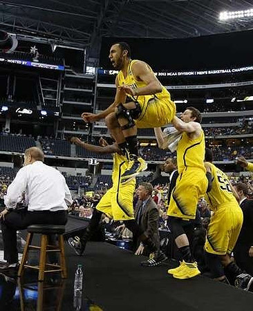 Bacari Alexander and Trey Burke (3)