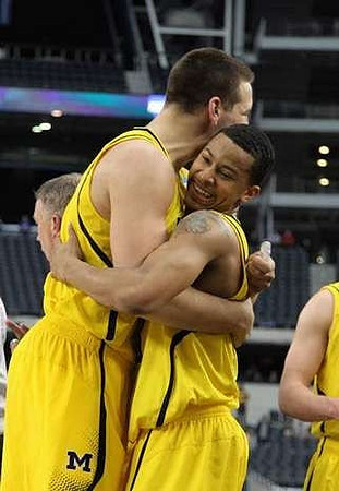 Glenn Robinson III (1), Glenn Robinson Jr., Tim Hardaway Jr. (10), and Tim Hardaway Sr.