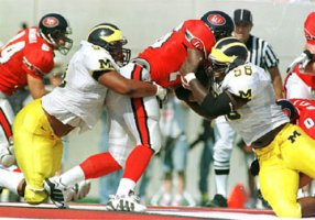 Chris Roth (93) and James Hall (56)