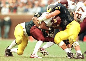 Chris Roth (93) and Josh Williams (91)