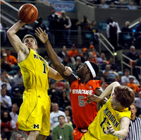 Stu Douglass (1) and Matt Vogrich (13)