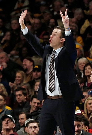 Minnesota Head Coach Richard Pitino