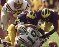 Dhani Jones (55) and Tommy Hendricks (41)