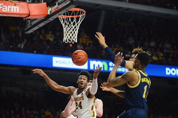 Isaiah Livers (4) and Charles Matthews (1)
