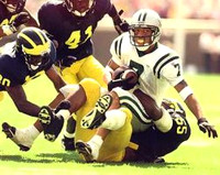 Dhani Jones (55), Andre Weathers (30), and Tommy Hendricks (41)