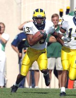 Grant Mason (13) and Carl Tabb (17)