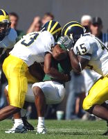 Grant Mason (13) and David Harris (45)
