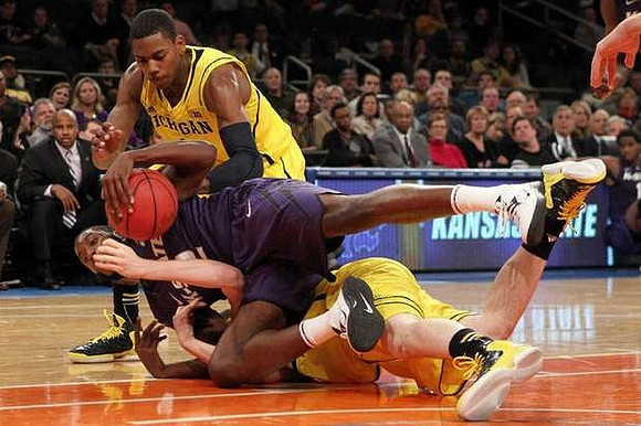 Matt Vogrich (13) and Glenn Robinson III (1)
