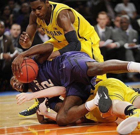 Matt Vogrich (13) and Glenn Robinson III (1)