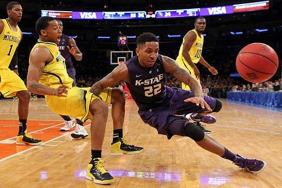 Glenn Robinson III (1), Trey Burke (3), and Tim Hardaway Jr. (10)