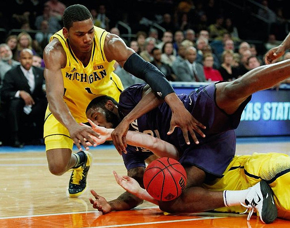 Matt Vogrich (13) and Glenn Robinson III (1)