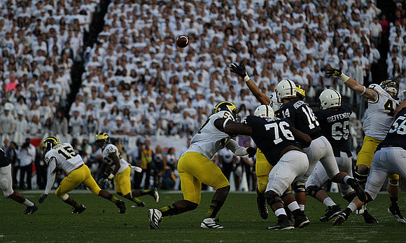 James Ross (15), Jarrod Wilson (22), Frank Clark (57), and Jake Ryan (47)