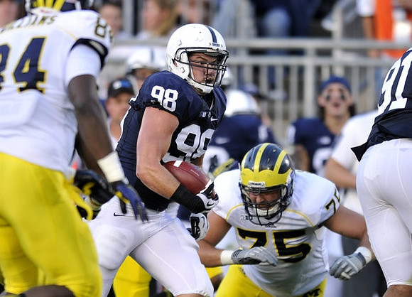 A.J. Williams (84) and Michael Schofield (75)