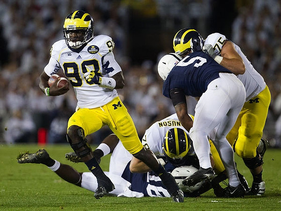 Devin Gardner (98), Erik Magnuson (78), and Michael Schofield (75)