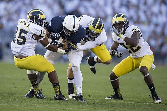 James Ross (15), Desmond Morgan (48), and Jarrod Wilson (22)