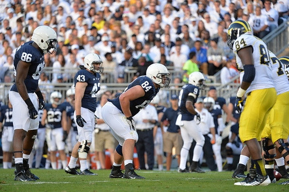 A.J. Williams (84) and Taylor Lewan (77)