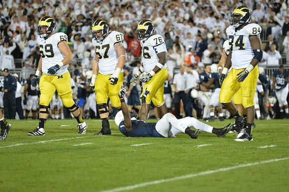 Erik Gunderson (69), Kyle Kalis (67), Quinton Washington (76), and A.J. Williams (84)