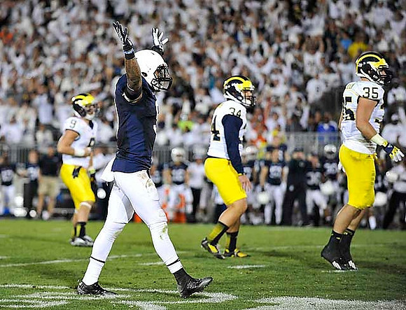 Drew Dileo (9), Brendan Gibbons (34), and Joe Bolden (35)