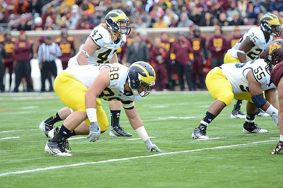 Craig Roh (88), Jake Ryan (47), Jibreel Black (55), and Kenny Demens (25)