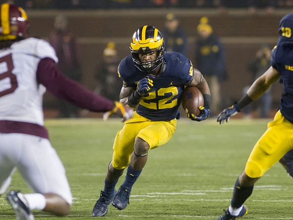 Karan Higdon (22)