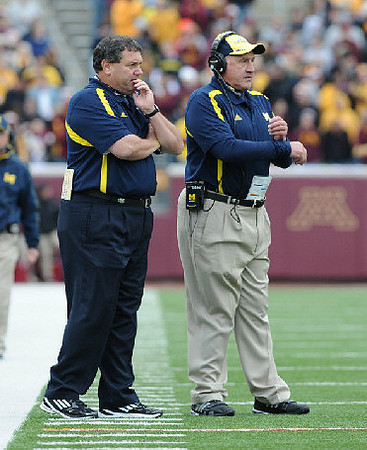 Brady Hoke and Greg Mattison
