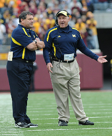Brady Hoke and Greg Mattison