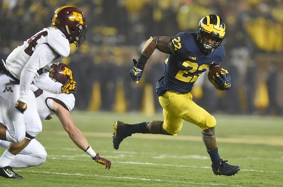Karan Higdon (22)