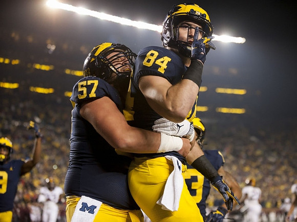 Patrick Kugler (57) and Sean McKeon (84)