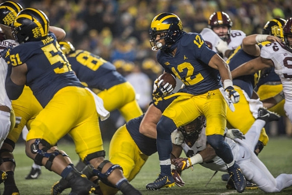 Cesar Ruiz (51), Khalid Hill (80), and Chris Evans (12)