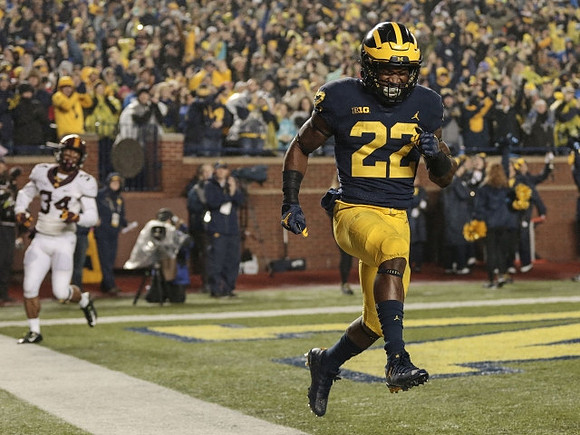 Karan Higdon (22)