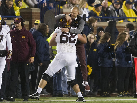 Minnesota Head Coach P. J. Fleck