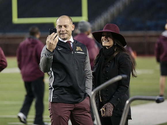 Minnesota Head Coach P. J. Fleck