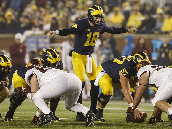Brandon Peters (18) and Patrick Kugler (57)