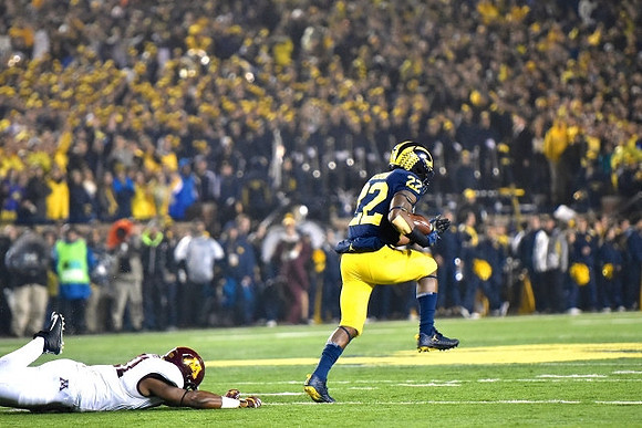 Karan Higdon (22)