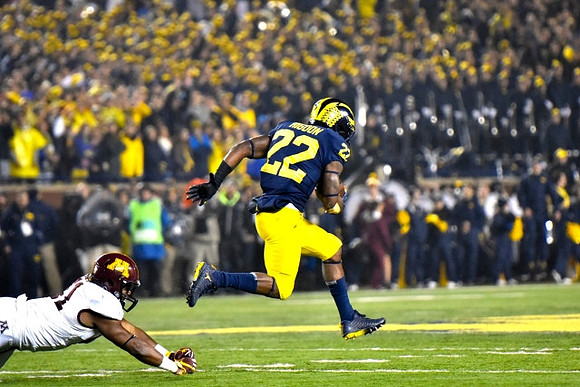 Karan Higdon (22)