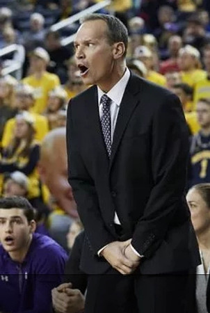 Northwestern Head Coach Chris Collins