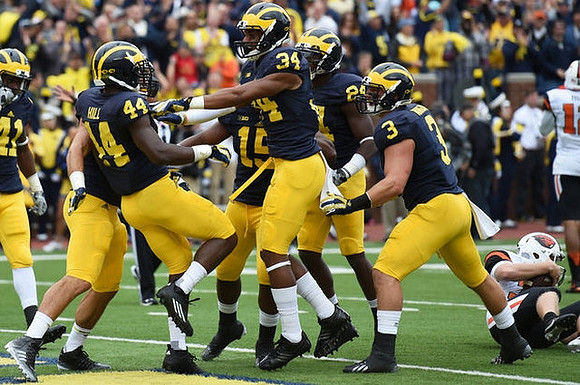 Delano Hill (44), Jeremy Clark (34), James Ross (15), Wayne Lyons (24), and Desmond Morgan (3)