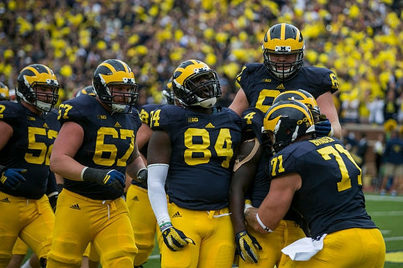 Mason Cole (52), Kyle Kalis (67), A.J. Williams (84), Ben Braden (71), and Graham Glasgow (61)