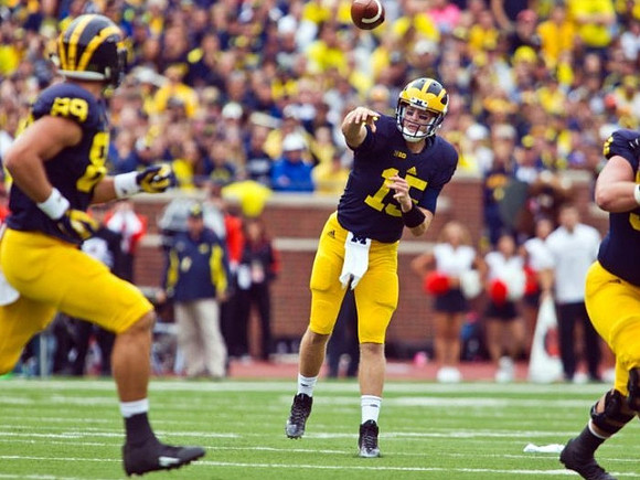 Ian Bunting (89) and Jake Rudock (15)