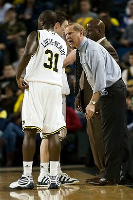 Laval Lucas-Perry (31) and John Beilein