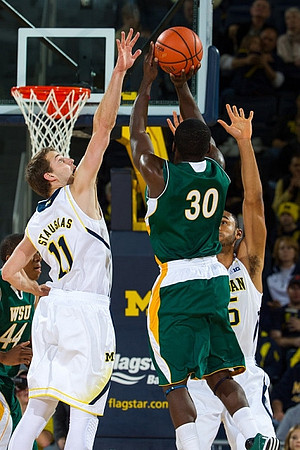 Nik Stauskas (11) and Jon Horford (15)