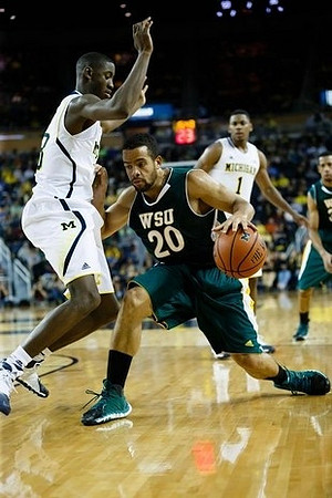 Caris LeVert (23) and Glenn Robinson III (1)