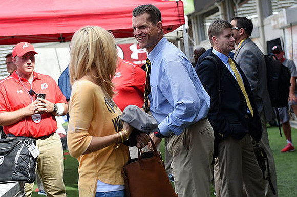 Sarah Harbaugh and Jim Harbaugh