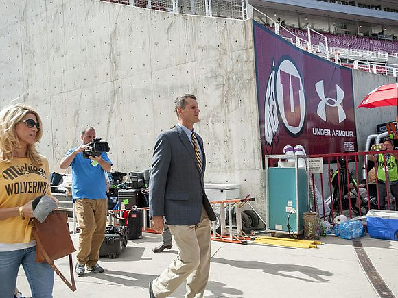 Sarah Harbaugh and Jim Harbaugh