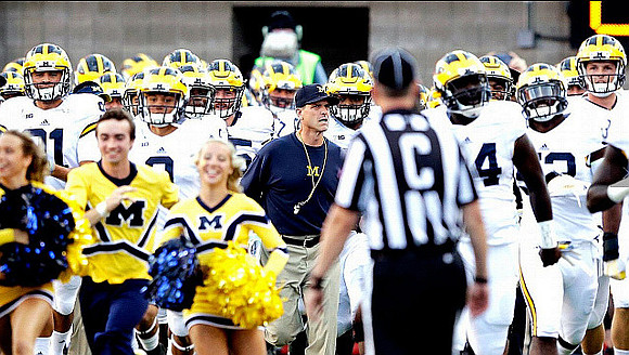 Jim Harbaugh and Michigan Team