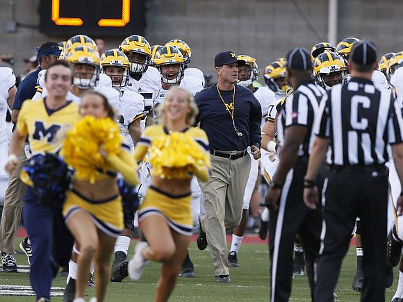 Jim Harbaugh and Michigan Team