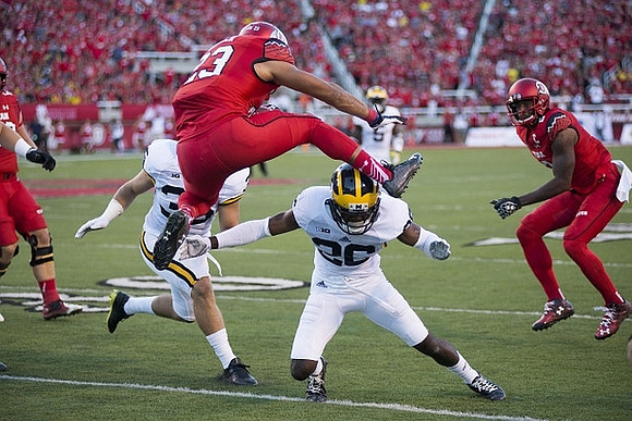 Jourdan Lewis (26) and Joe Bolden (35)
