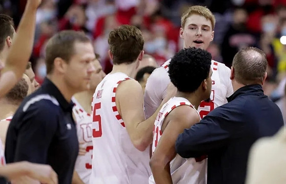 Wisconsin Head Coach Greg Gard