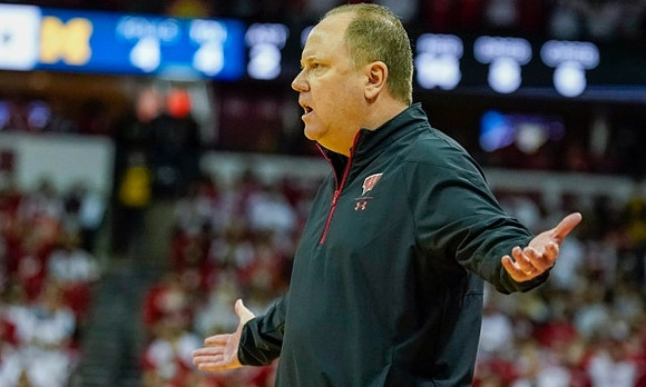 Wisconsin Head Coach Greg Gard